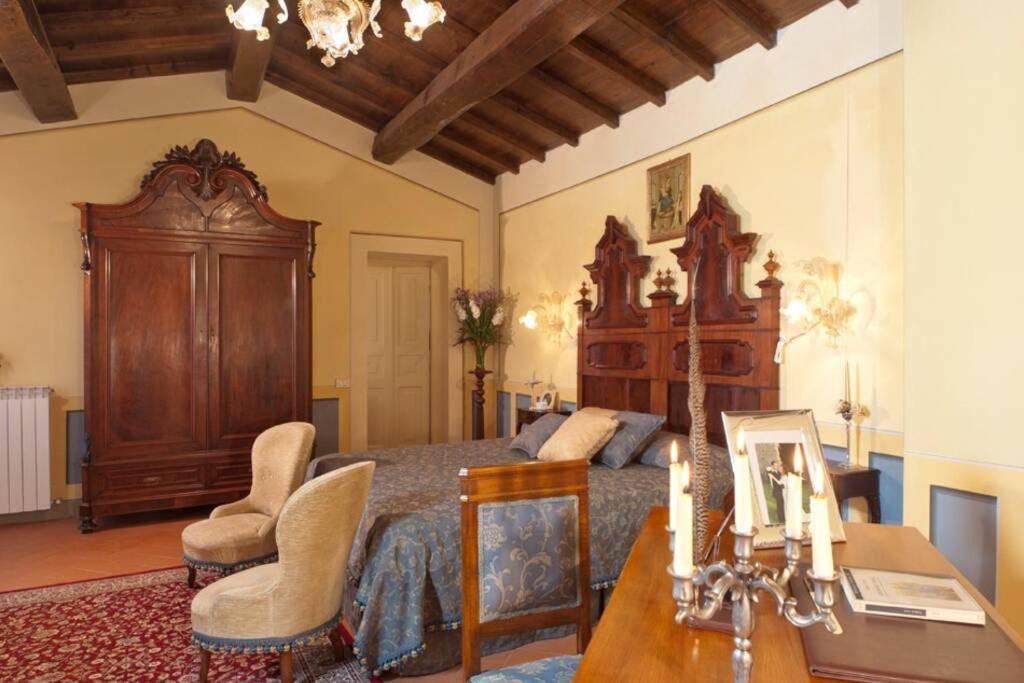Villa Liz Tuscany, Private Pool, Hot Tub, Property Fenced, Pets Allowed Poppi Exterior photo